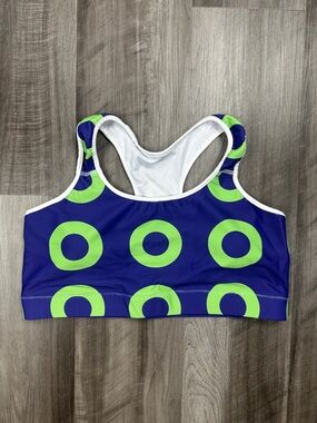 Section 119 Phish Purple and Green Donuts Sports Bra (NWOT) - XL